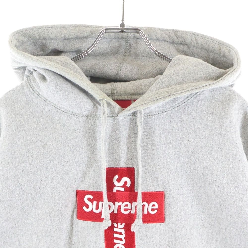 シュプリームパーカー クロスボックスロゴ SUPREME シュプリーム 20AW 