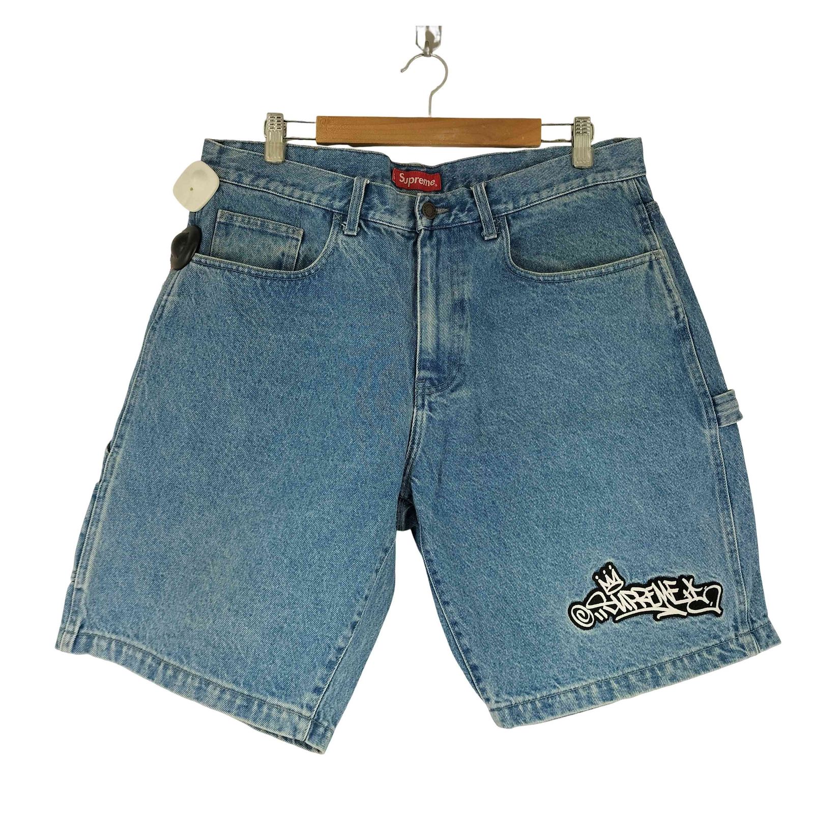 シュプリーム Supreme Handstyle Denim Painter Short メンズ FR：36