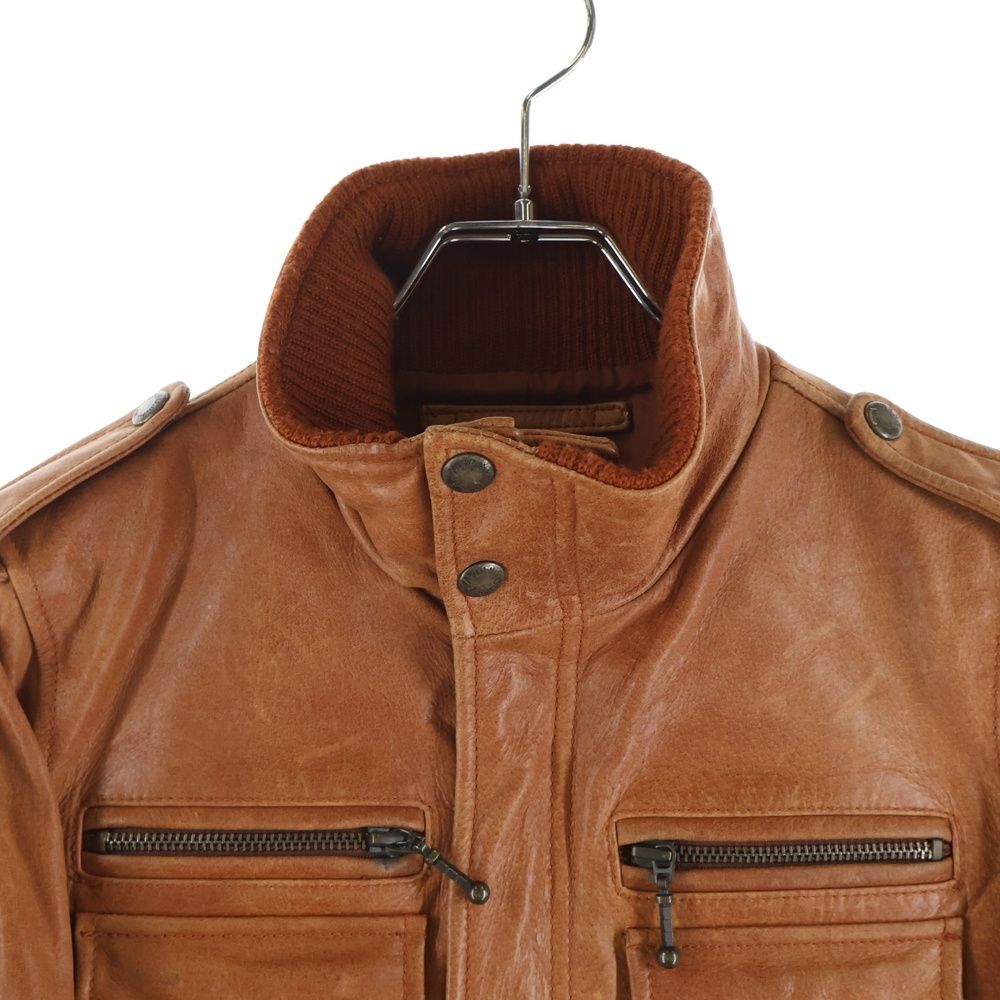 AVIREX (アヴィレックス) レザーシングルライダース ジャケット