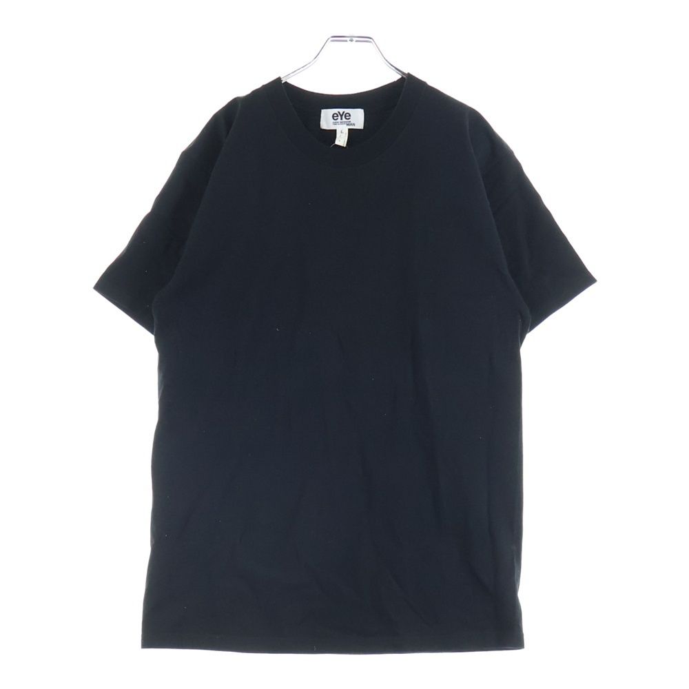 eYe COMME des GARCONS JUNYA WATANABE MAN アイ コム デ ギャルソン ジュンヤ ワタナベ マン バックロゴプリント クルーネック 半袖Tシャツ カットソー ブラック OP-T206 eYe COMME des GARCONS JUNYA WATANABE MAN (アイ コム デ ギャルソン