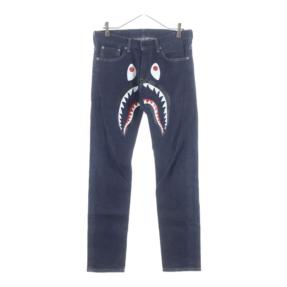 A BATHING APE (アベイシングエイプ) シャークプリント ストレッチ 