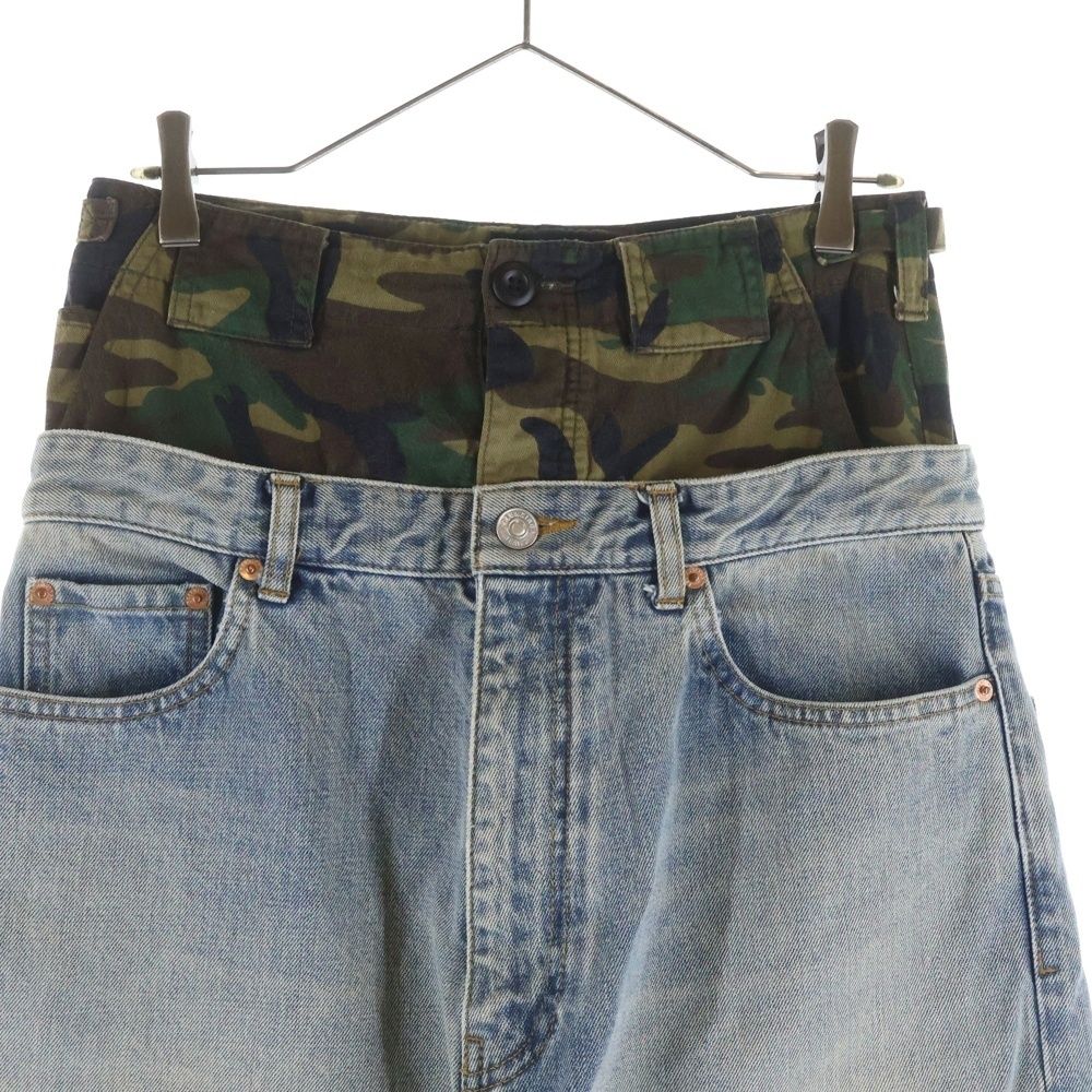 BALENCIAGA (バレンシアガ) 21AW Layered レイヤードワイドデニム