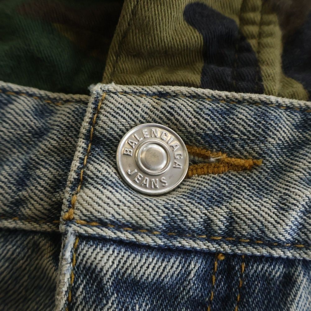 BALENCIAGA (バレンシアガ) 21AW Layered レイヤードワイドデニム