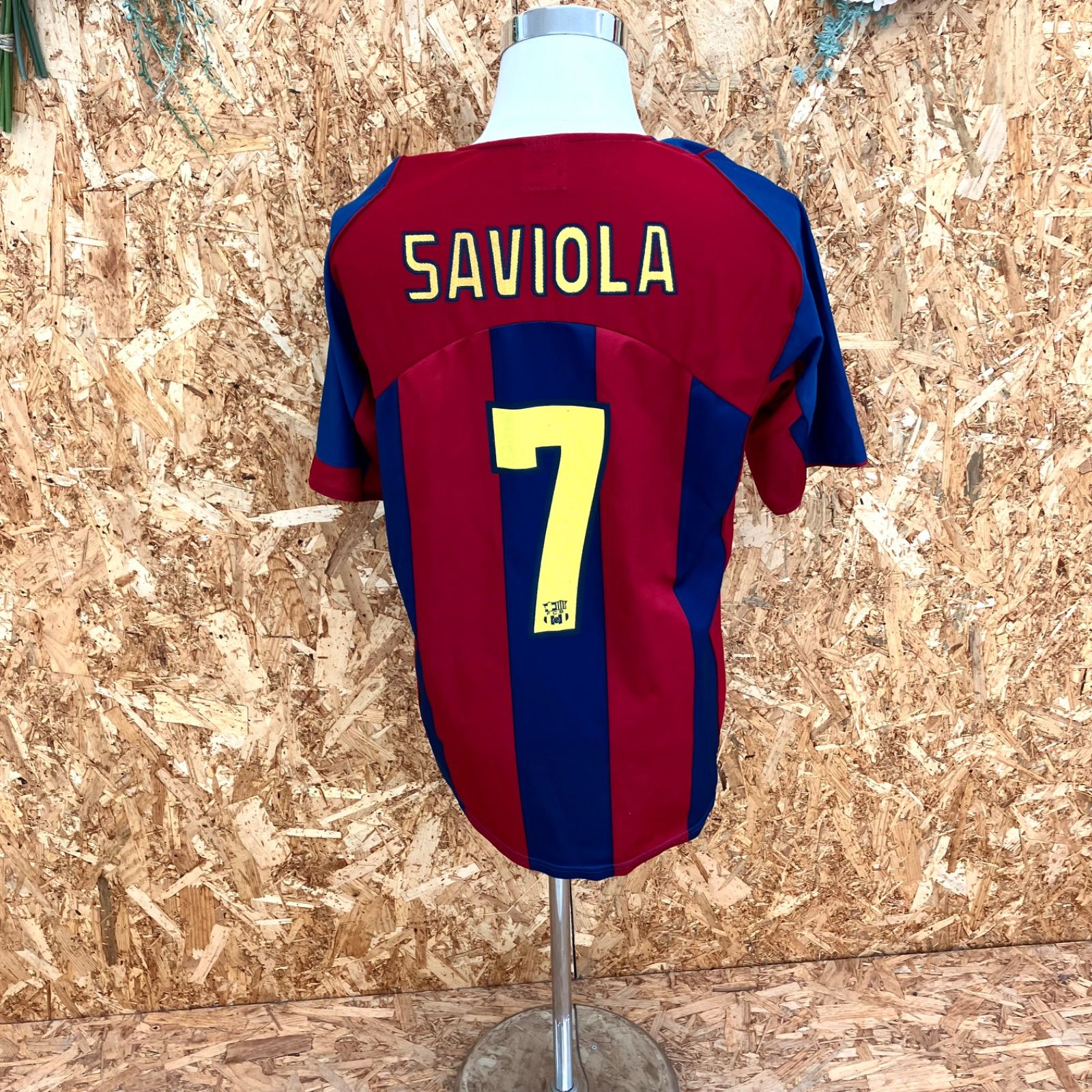 SG5134 SAVIOLA ユニフォーム Shirt - Barcelona 8⁄10 2002-03 Royalty
