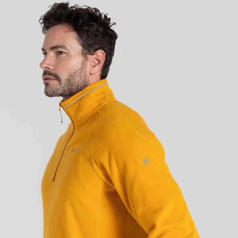 クラッグホッパーズ メンズ アウター ジャケット・ブルゾン ハーフジップ フリース Craghoppers Corey VII Half Zip Fleece Warbl Yellow イエロー