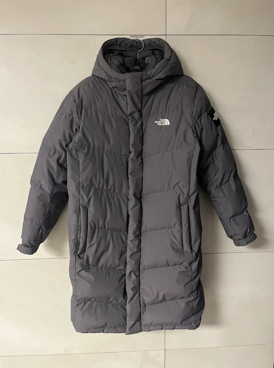 THE NORTH FACE ブラック ロングダウンジャケット 160 通販サイト通販