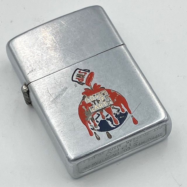 ZIPPO ビンテージ ジッポー 1951〜1953年 スチール製 Sherwin-Williams 