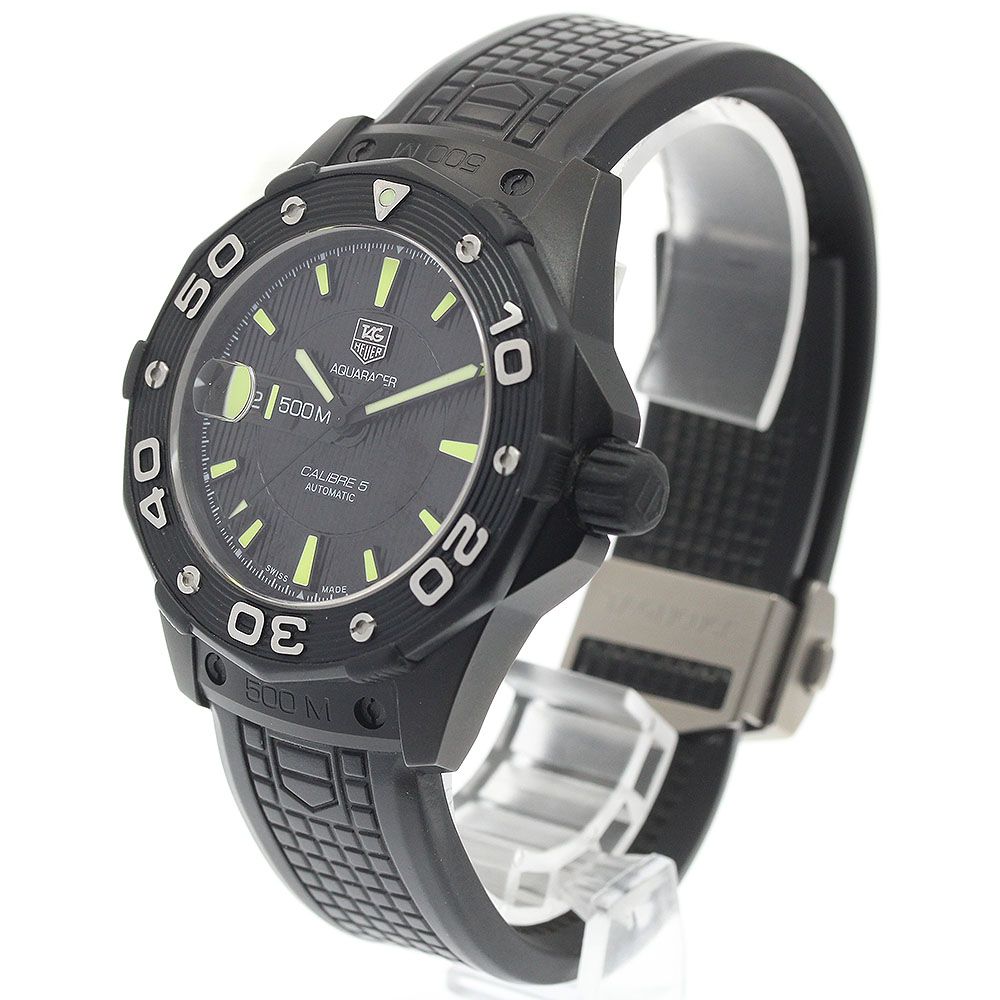  タグホイヤー TAG HEUER WAJ2180 アクアレーサー キャリバー5 デイト 自動巻き メンズ _937442 春コーデ 自動巻き時計 腕時計(アナログ)