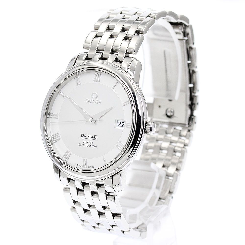  オメガ OMEGA 4574.31 デビル プレステージ コーアクシャル 自動巻き メンズ _937488 プチプラ 自動巻き時計 腕時計(アナログ)