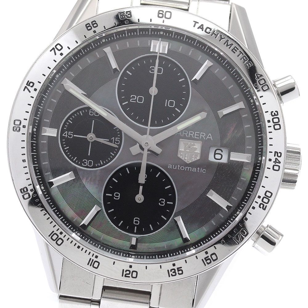 タグホイヤー TAG HEUER CV201P-0 カレラ キャリバー16 クロノグラフ デイト 自動巻き メンズ 保証書付き_942770
