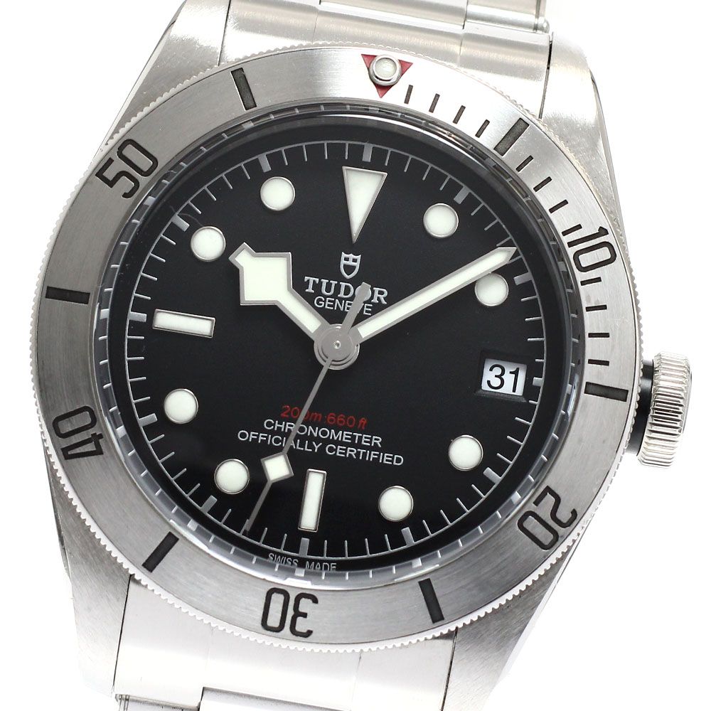 チュードル TUDOR 79730 ブラックベイ スチール デイト 自動巻き メンズ _877516