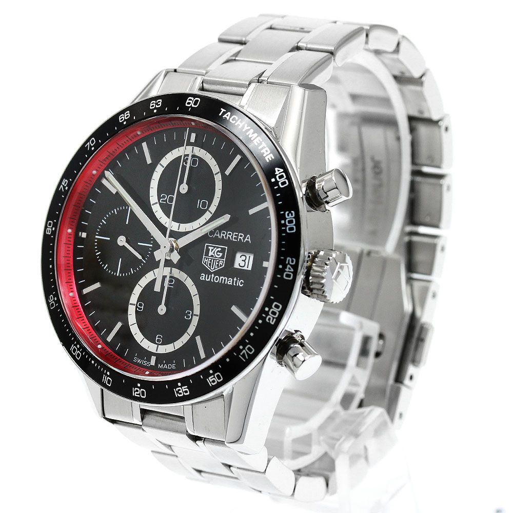  タグホイヤー TAG HEUER CV201Y カレラ 日本 350本 自動巻き メンズ _940258 ミニマル 自動巻き時計 腕時計(アナログ)