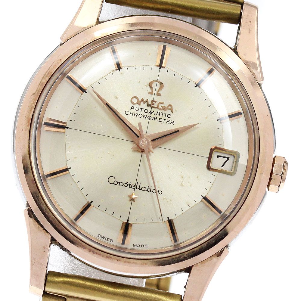 オメガ OMEGA 14393.61 SC コンステレーション デイト 12角 Cal.561 自動巻き メンズ _932529