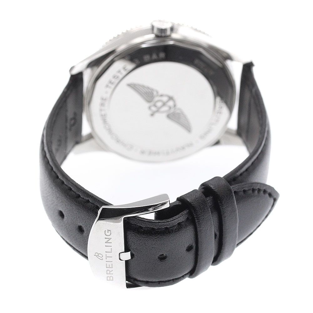  ブライトリング BREITLING A17326 ナビタイマー41 デイト 自動巻き メンズ 内箱 保証書付き_942227 フルジップ 自動巻き時計 腕時計(アナログ)