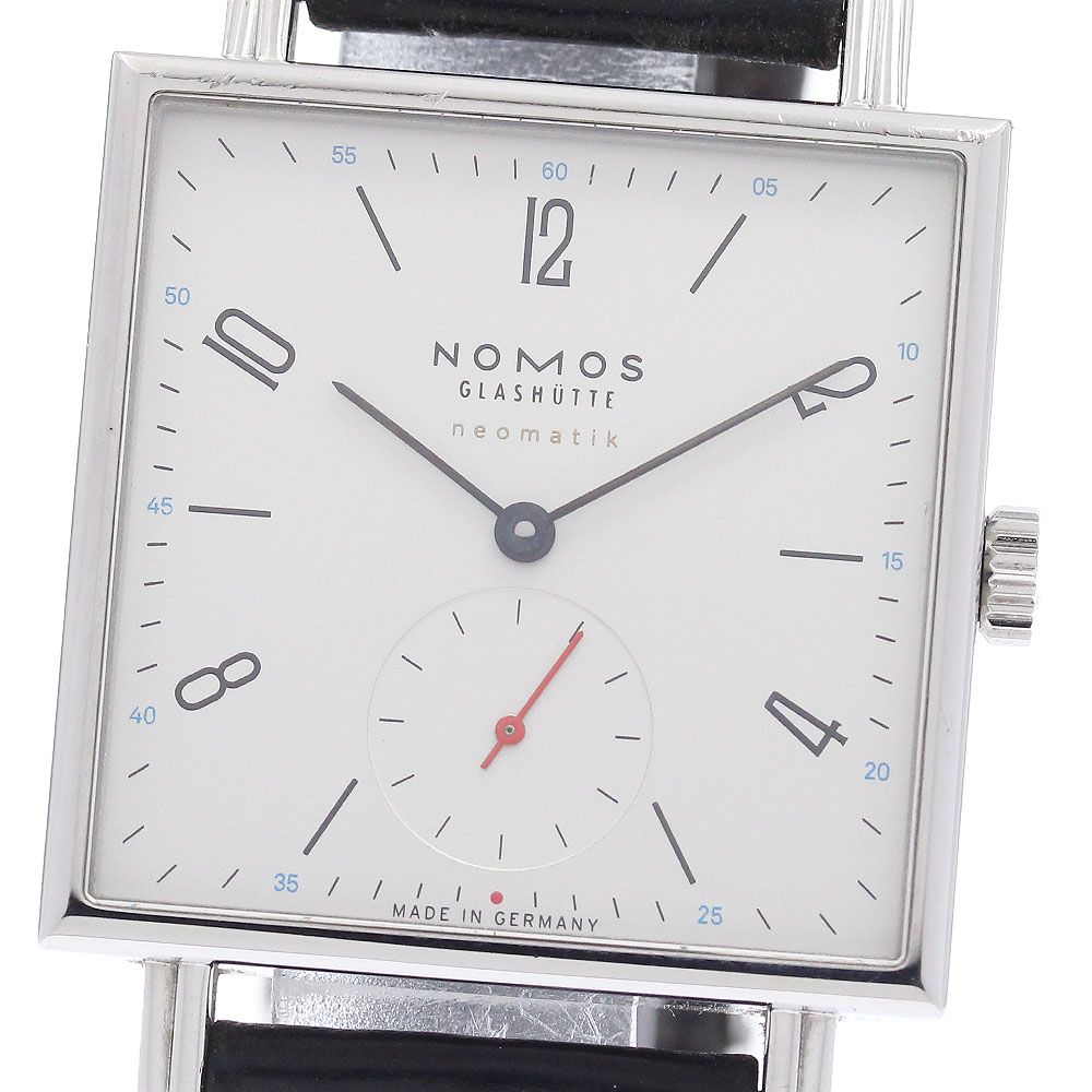 ベルト訳あり ノモス NOMOS TT130011W2 テトラ ネオマティック 39 スモールセコンド 自動巻き メンズ き_941185