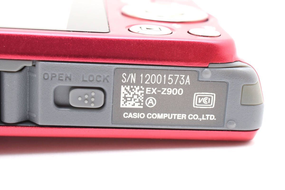 ☆美品☆カシオ CASIO EXILIM EX-Z900 レッド☆ W0110＃4291 - メルカリ