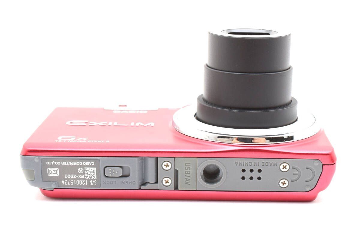 ☆美品☆カシオ CASIO EXILIM EX-Z900 レッド☆ W0110＃4291 - メルカリ