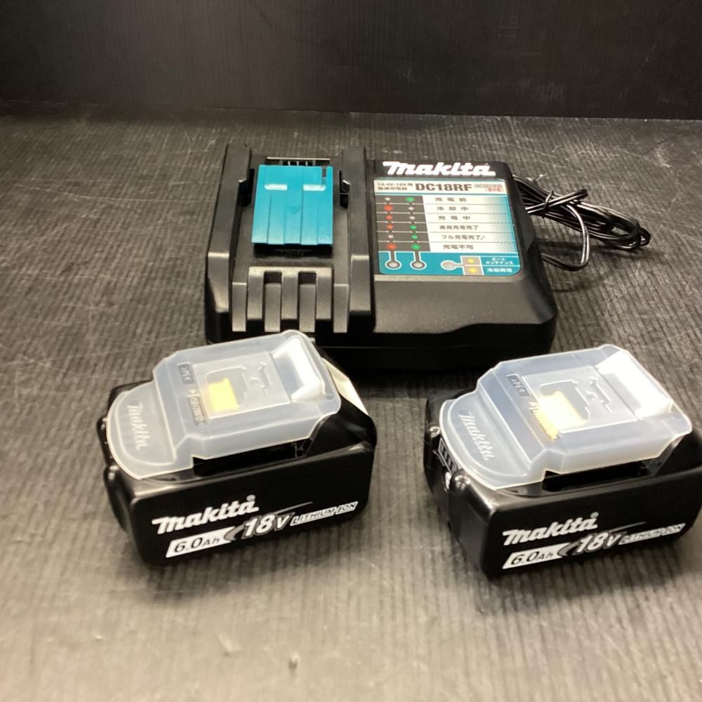 純正品】makita/マキタ 充電器DC18RF（中古美品）＆バッテリ