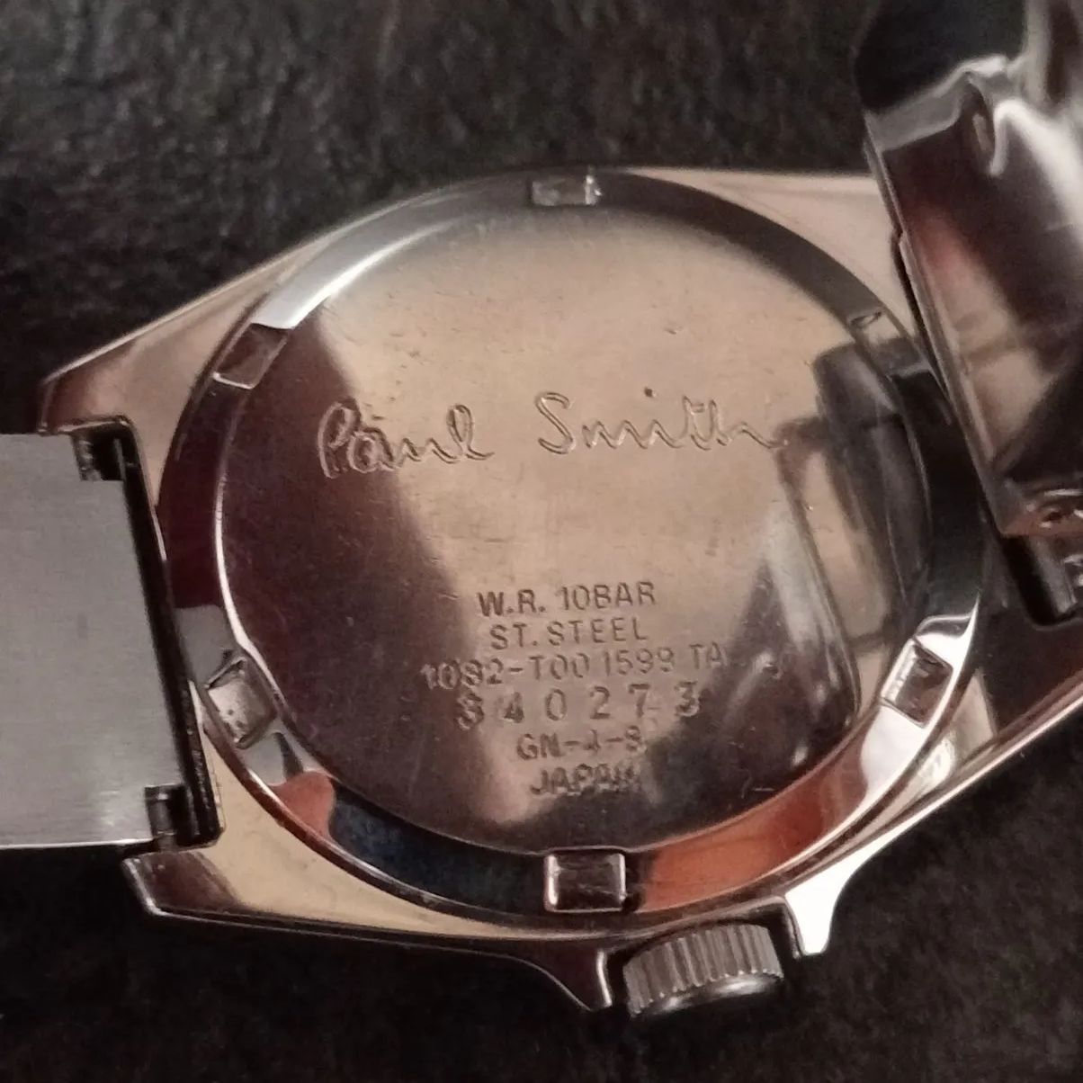 Paul Smith 腕時計 ポールスミス 1032-T001599 パープル 紫 文字盤 