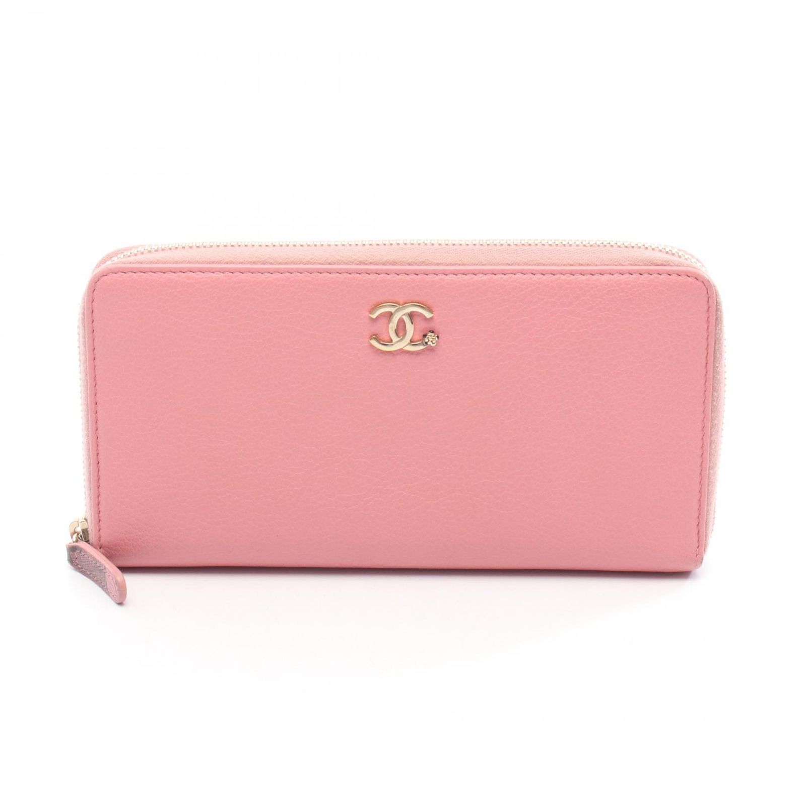 CHANEL シャネル ラッキーフラワー ラウンド長財布 - メルカリ