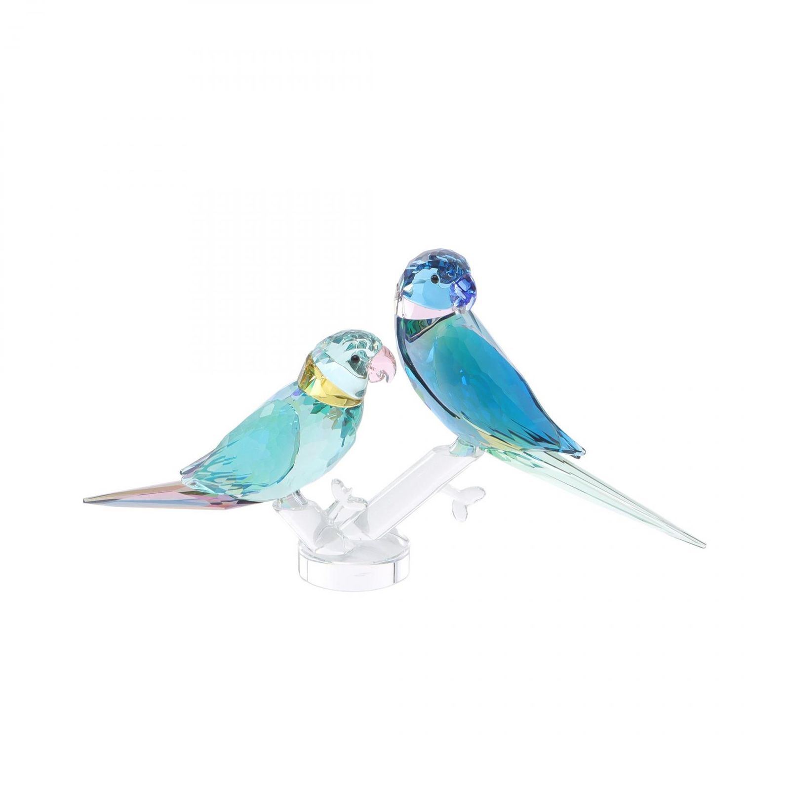 スワロフスキー SWAROVSKI Jungle Beats インコのカップル Fife