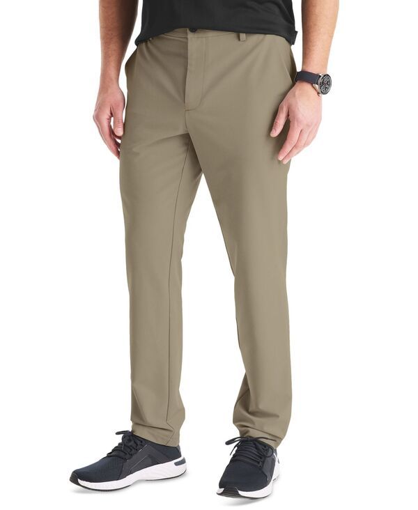 ナウティカ メンズ ボトムス カジュアルパンツ Nautica Mensignature SlimFit FlatFront Performance Pants Twill Chino