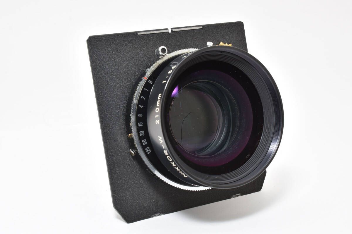 ☆ニコン Nikon NIKKOR-W 210mm F5.6 COPAL 大判レンズ ☆ T22＃5132