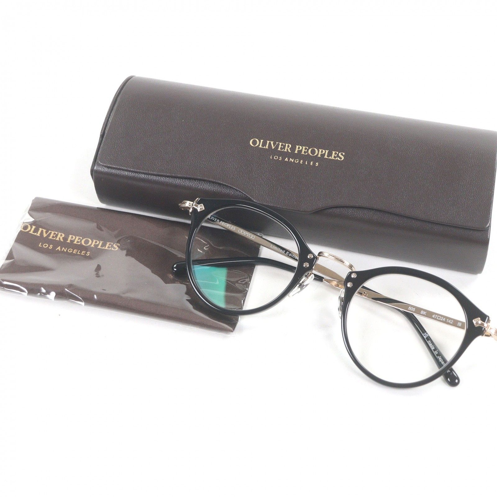 美品□OLIVER PEOPLES オリバーピープルズ 505 Limited Edition 雅