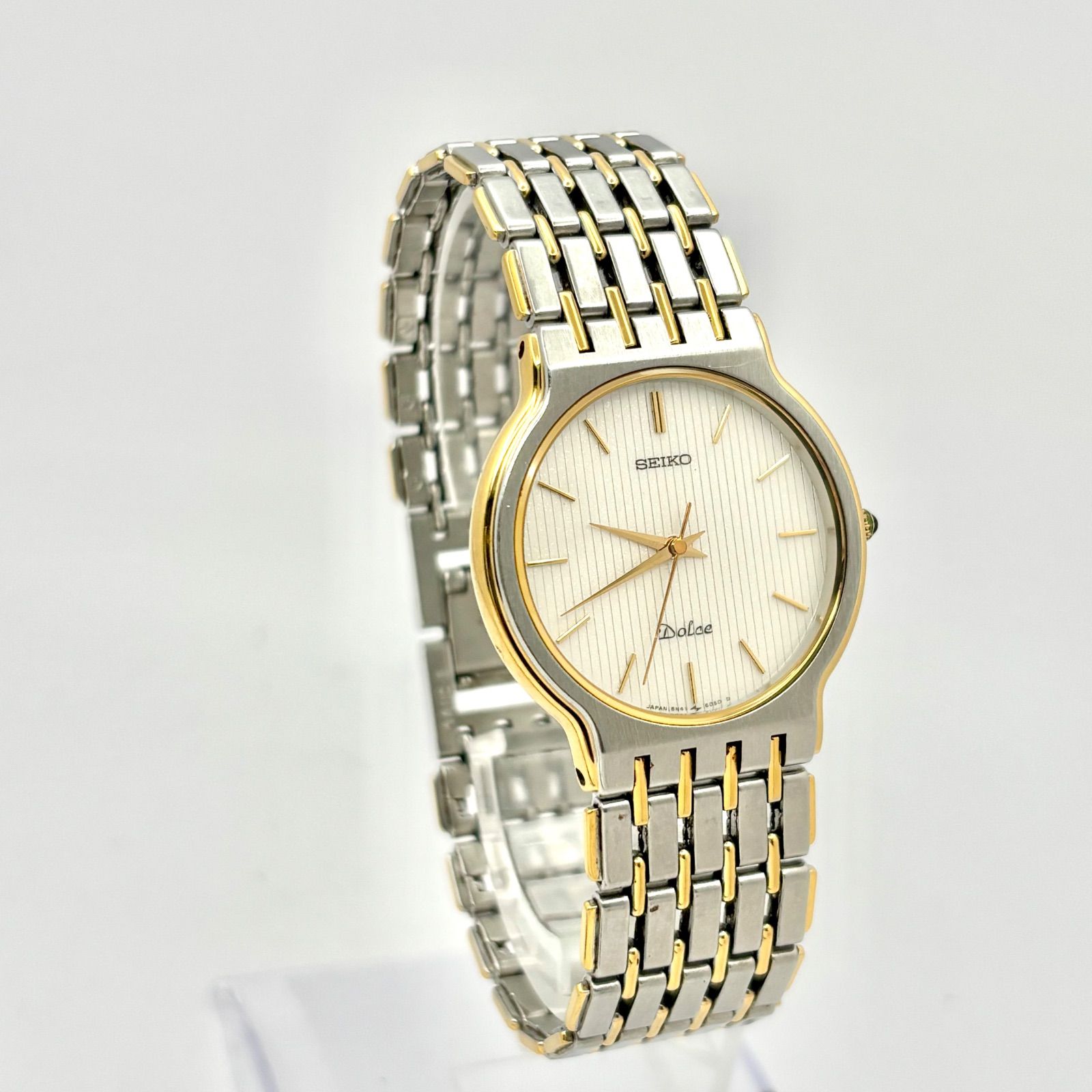 新品電池】SEIKO セイコー Dolce ドルチェ ボーイズ 腕時計 8N41-6030 