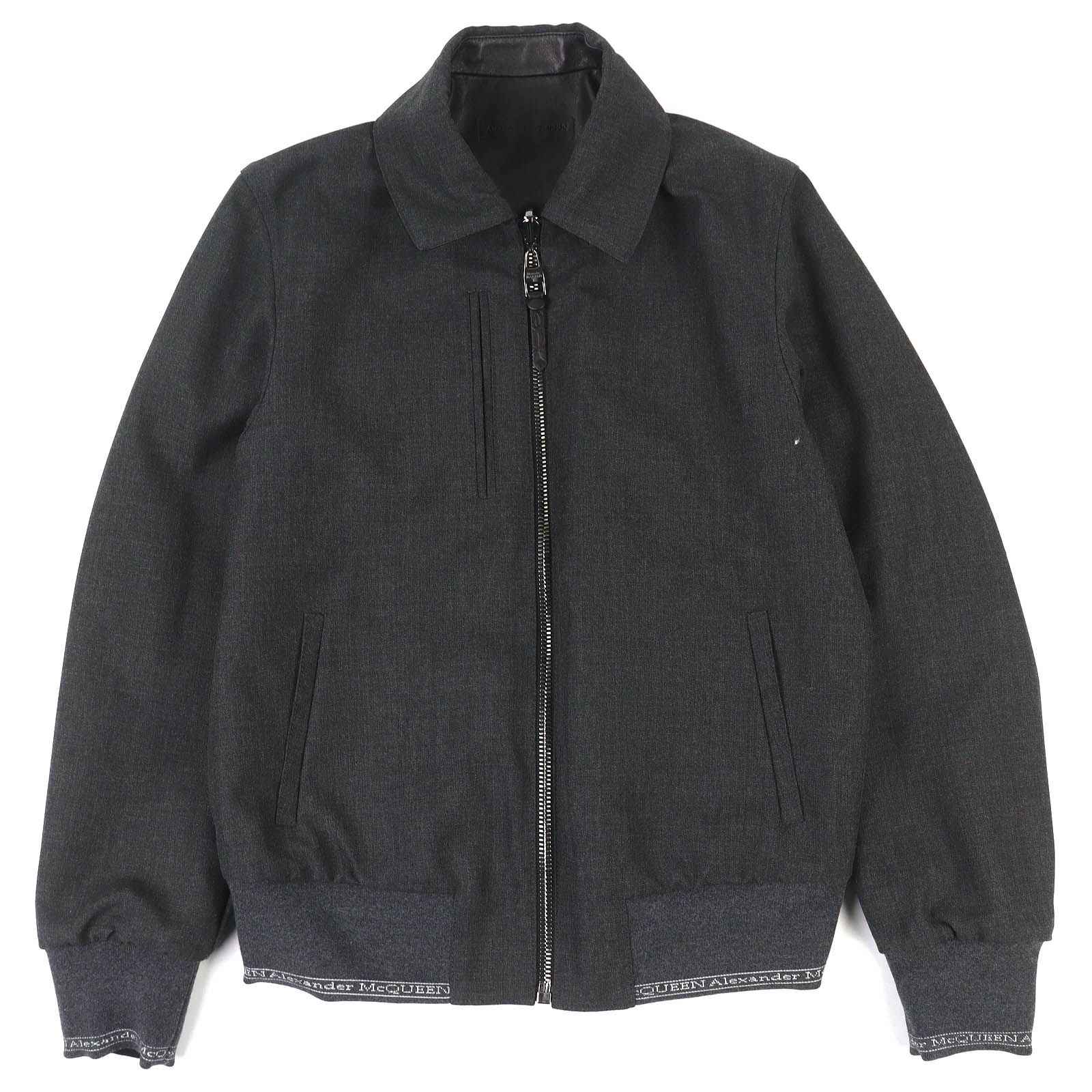 極美品△Alexander McQueen アレキサンダーマックイーン 603442 ロゴ型 