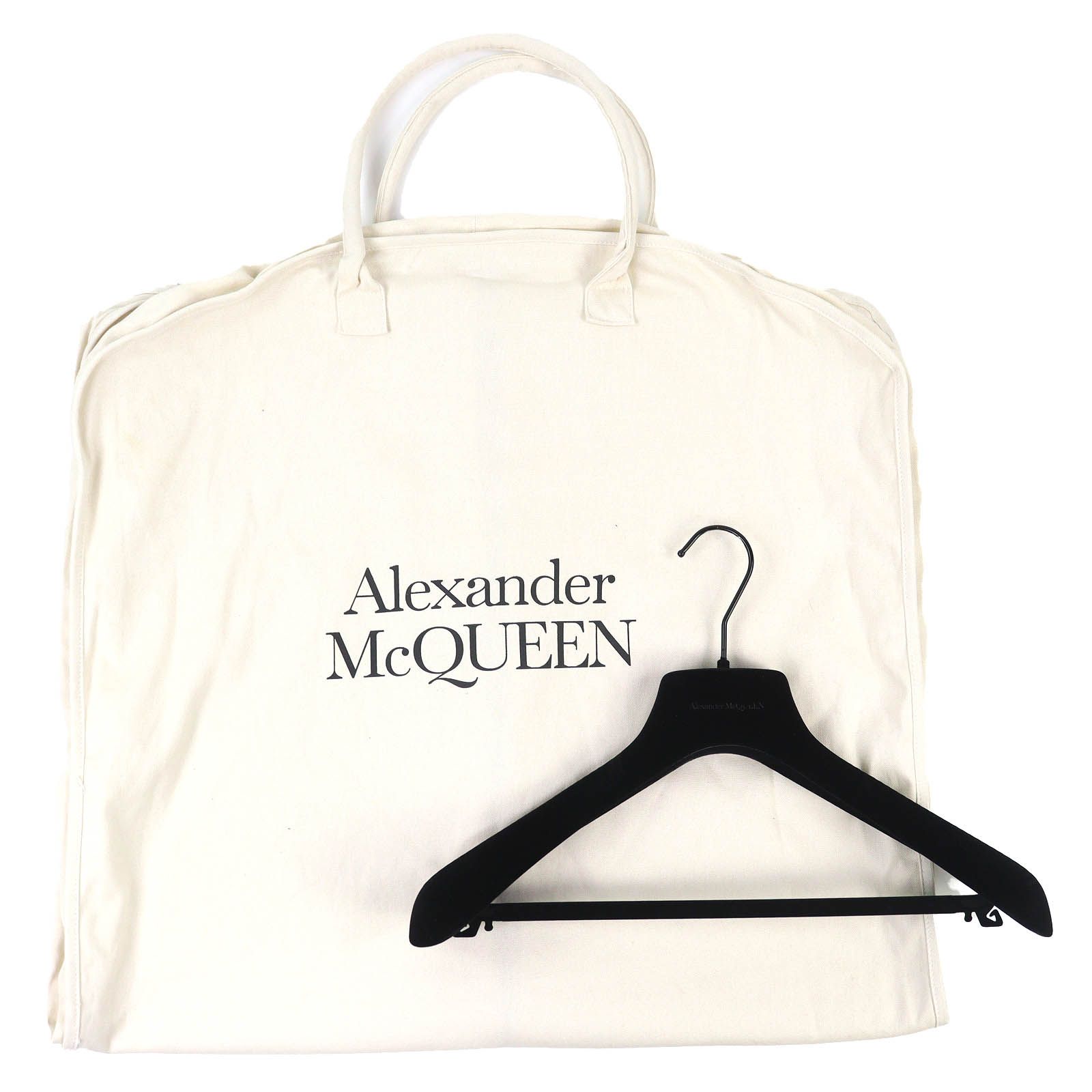 極美品△Alexander McQueen アレキサンダーマックイーン 603442 ロゴ型 