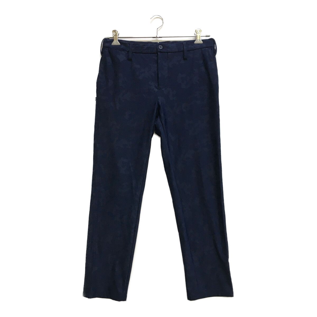 briefing パンツ　迷彩　ネイビー　Sサイズ ゴルフ メンズ ブリーフィング BRIEFING パンツ M 紺 ネイビー 迷彩 春秋