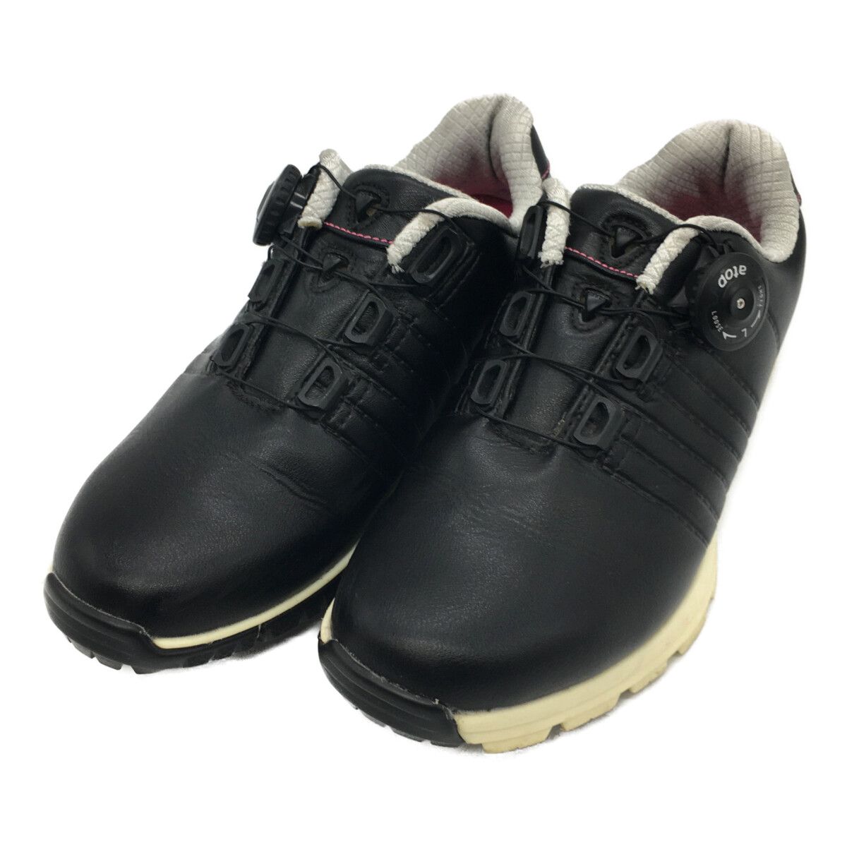 中古 ブリヂストンゴルフ BRIDGESTONE GOLF ゴルフシューズ 23cm 黒