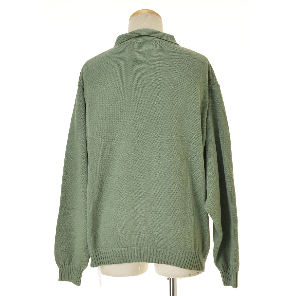 EVCON】241-91202 COTTON KNIT POLO コットンニットポロ長袖ポロシャツ 