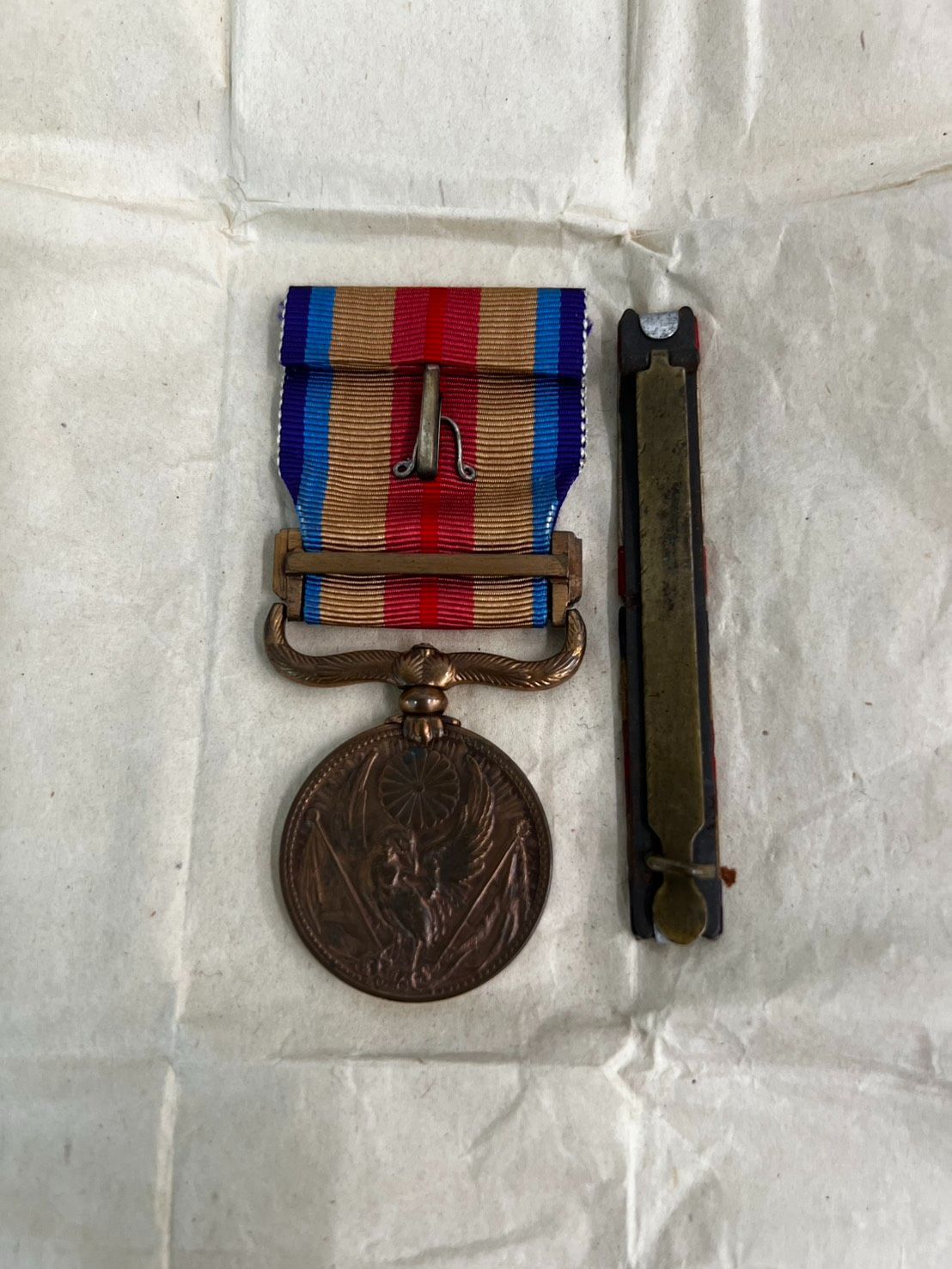 支那事変従軍記章 記念章略綬 大日本帝国 日本軍 A0-0 - メルカリ