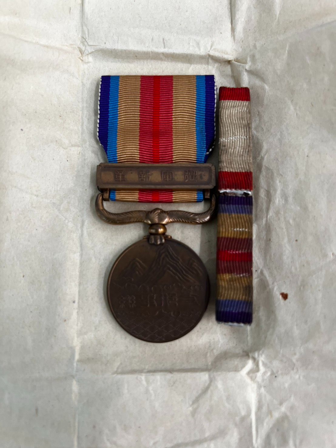 支那事変従軍記章 記念章略綬 大日本帝国 日本軍 A0-0 - メルカリ