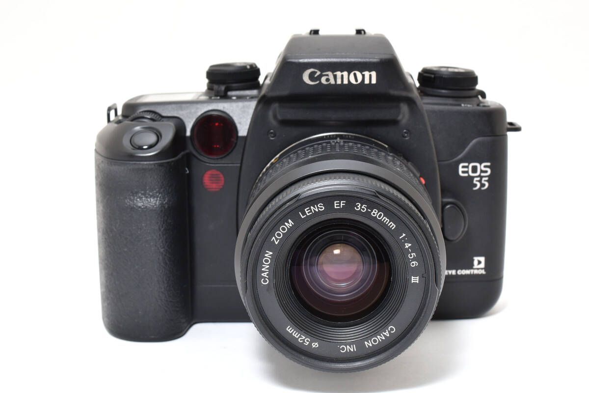 ☆美品☆キヤノン Canon EOS 55 + EF 35-80mm F4-5.6 III ☆ T55＃5157