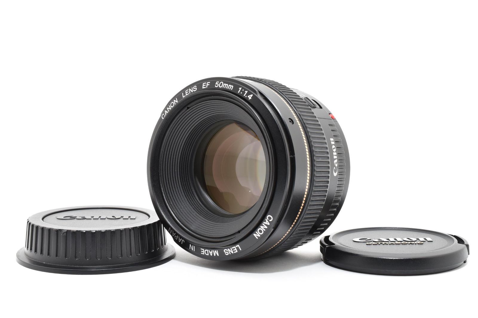 ★極上品★ Canon EF 50mm F1.4 USM 前後キャップ付属 ☆外観極上☆ キヤノン Canon EF 50mm F1.4 USM 《前後キャップ付