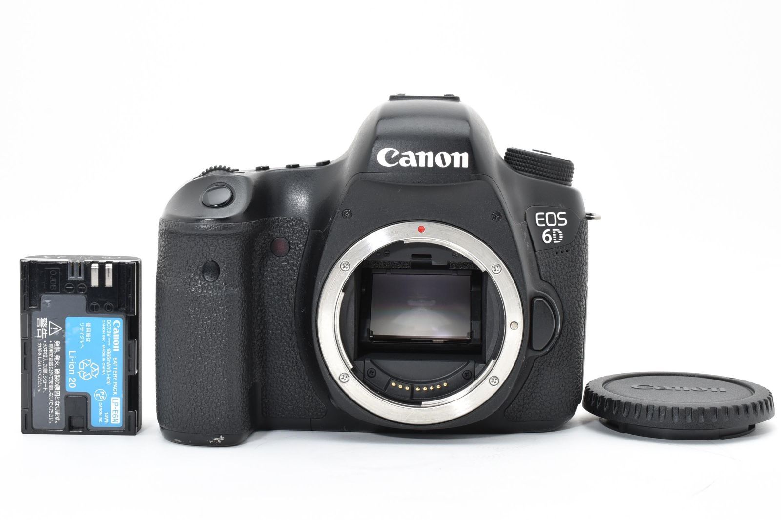 ☆良品☆ キヤノン Canon EOS 6D ボディ 《バッテリー・ボディキャップ 
