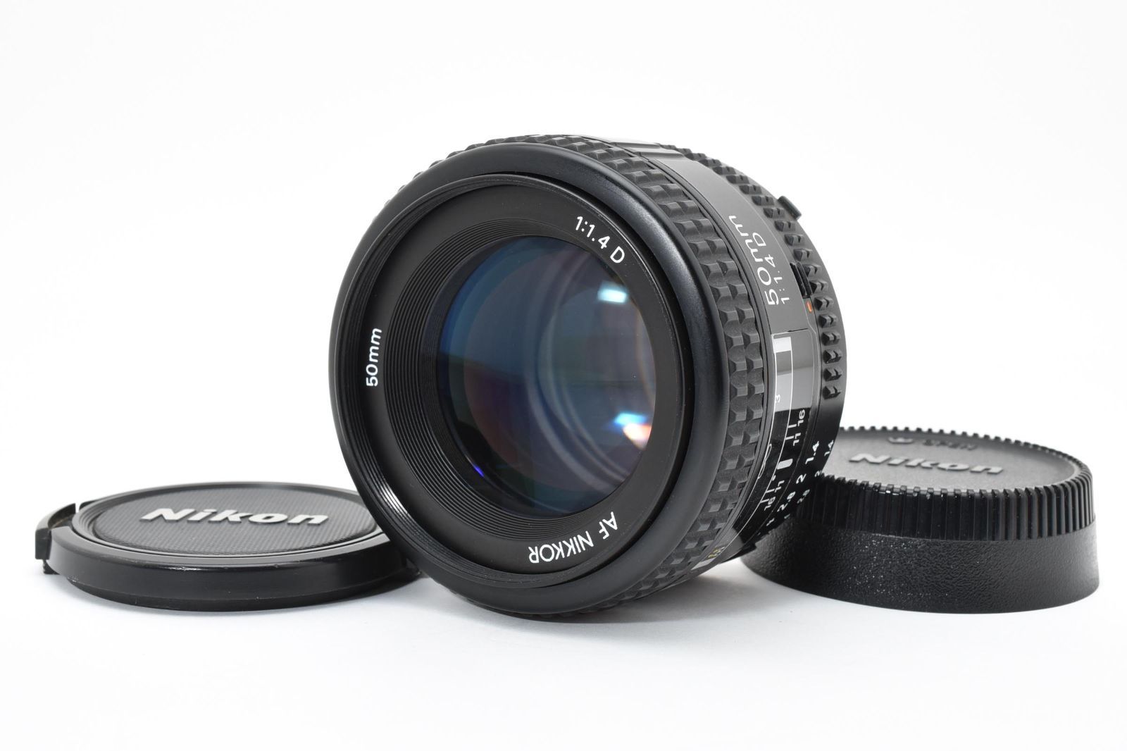 ★極上★ ニコン Nikon Ai AF NIKKOR 50mm F1.4D 《前後キャップ付！》★完動品★ #11P51A601109