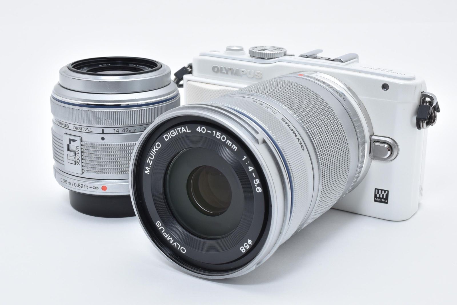 美品】 オリンパス OLYMPUS PEN Lite E-PL6 ダブルズームキット