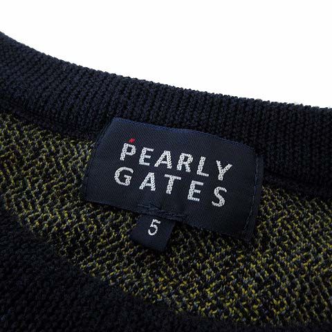 パーリーゲイツ PEARLY GATES ニット セーター ウール 長袖 ゴルフ