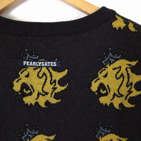 パーリーゲイツ PEARLY GATES ニット セーター ウール 長袖 ゴルフ