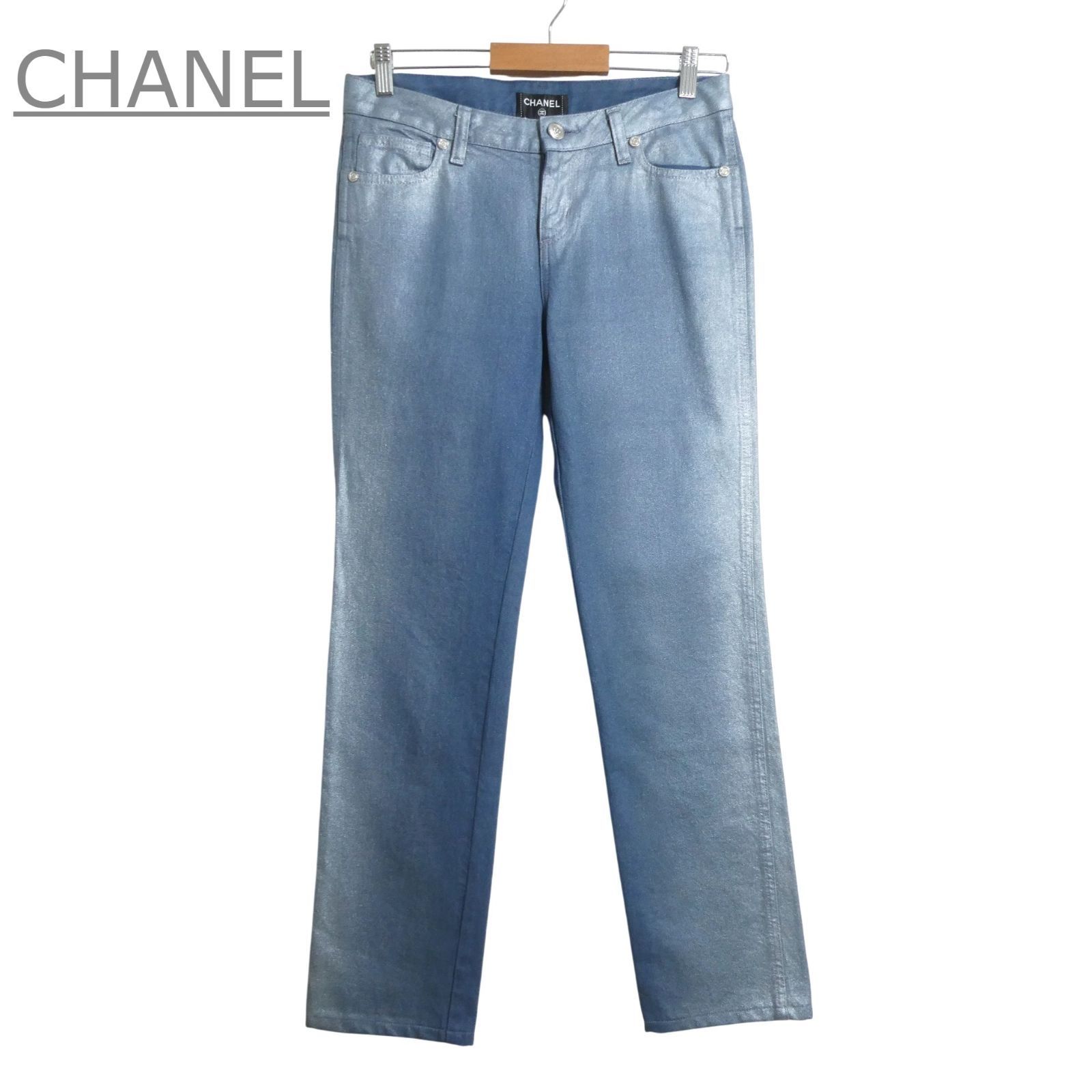 CHANEL シャネル パンツ ココマーク デニムパンツ | ME-CFS.NET