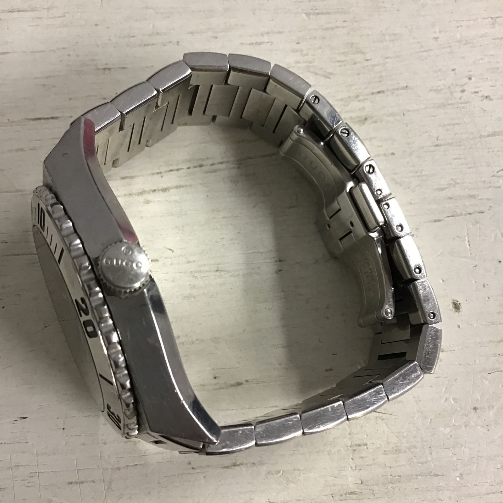  八戸85-1-20260205 GUCCI グッチ 腕時計 本体のみ 60 ベーシック 自動巻き時計 腕時計(アナログ)