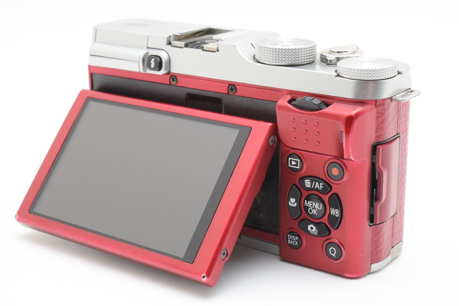 ☆極上品☆ 富士フィルム FUJIFILM X-A1 ボディ レッド ミラーレス一眼