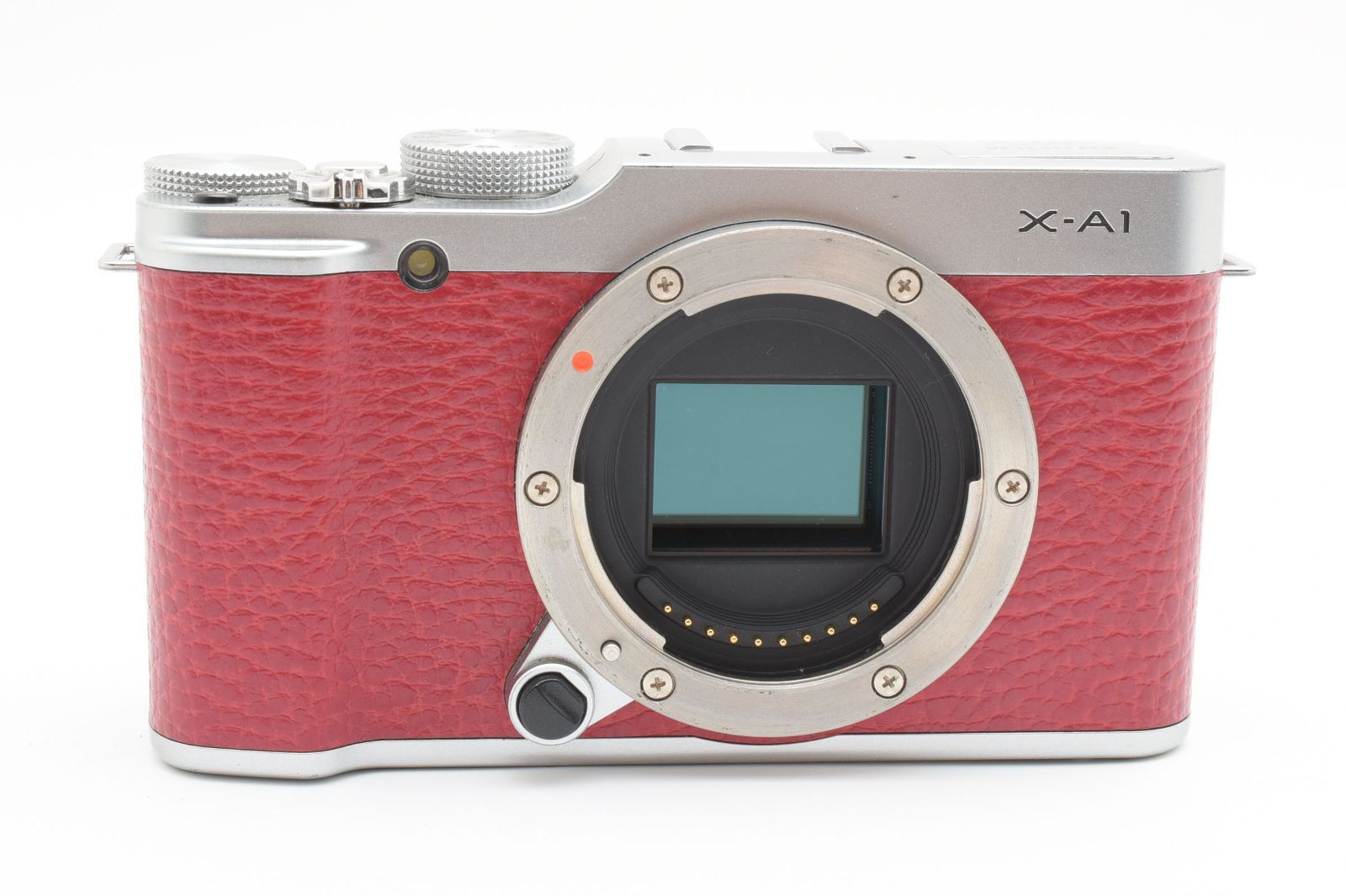 ☆極上品☆ 富士フィルム FUJIFILM X-A1 ボディ レッド ミラーレス一眼
