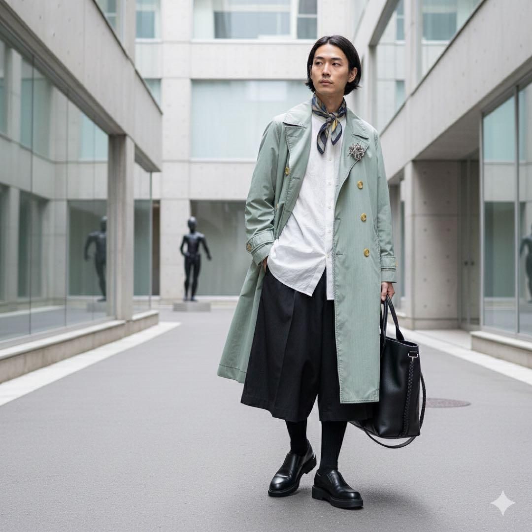 ジャケット・アウター Barely used ISSEY MIYAKE MEN trench coat Barely used ISSEY MIYAKE MEN trench coat - メルカリ