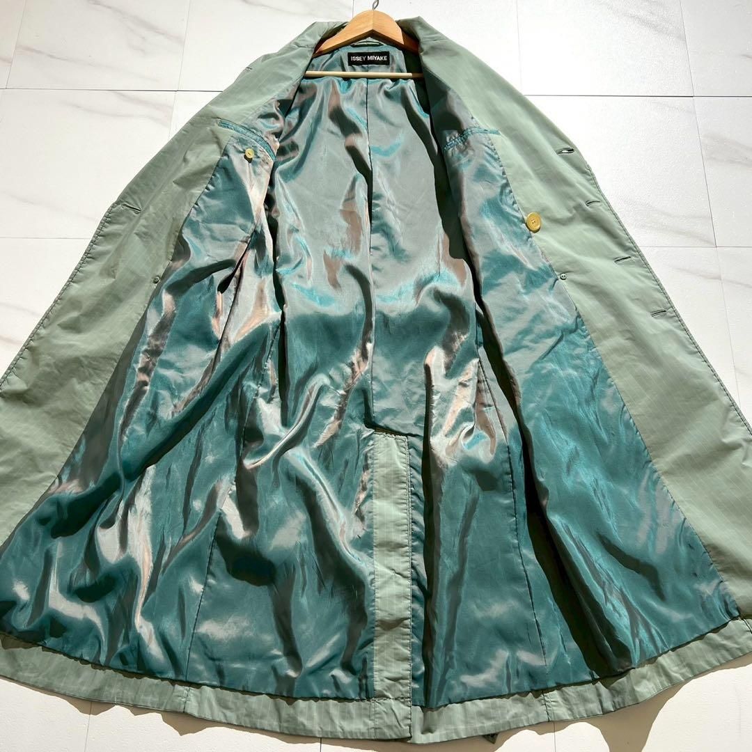 Barely used ISSEY MIYAKE MEN trench coat - メルカリ