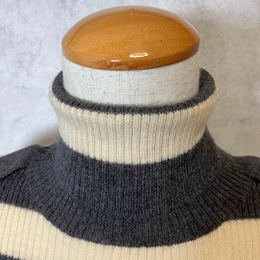 BURBERRY BLUE LABEL バーバリー ブルーレーベル ニット ウール100 